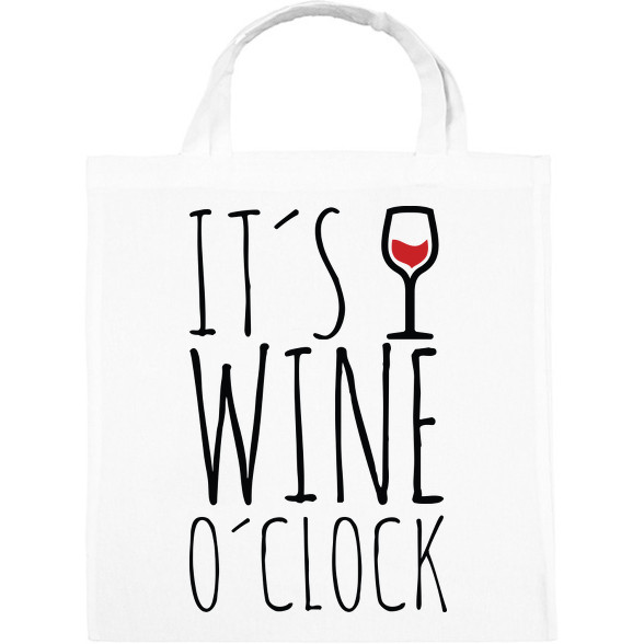 Wine o'clock-Vászontáska