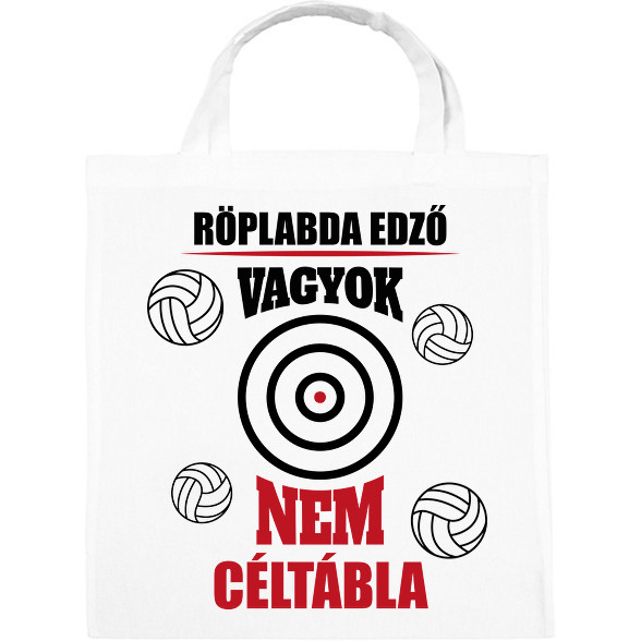 Röplabda edző-Vászontáska