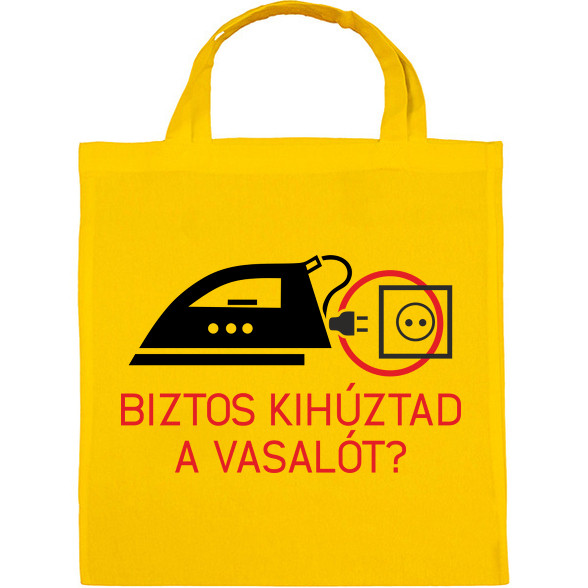 biztos kihúztad a vasalót?-Vászontáska