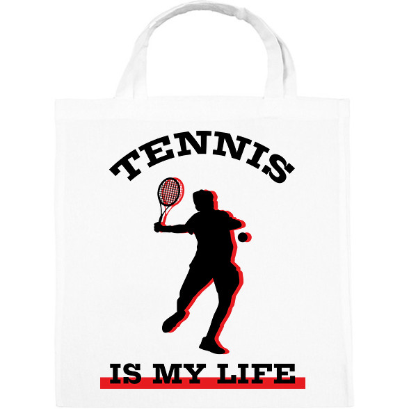 Tennis is my life-Vászontáska