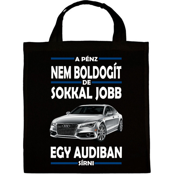 Audiban sírni jobb mint csak úgy!-Vászontáska