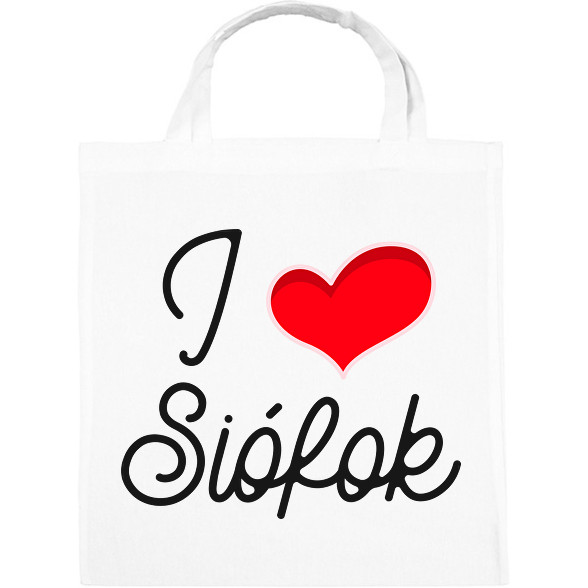 I love Siófok 2-Vászontáska