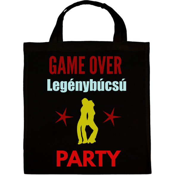 GAME OVER PARTY-Vászontáska