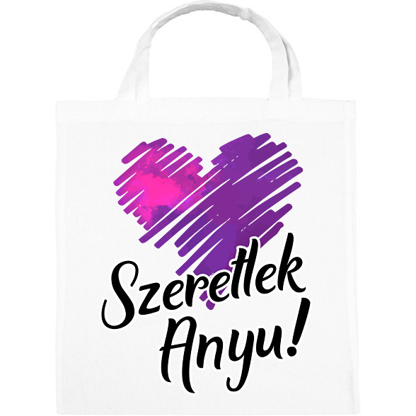 Szeretlek Anyu!-Vászontáska