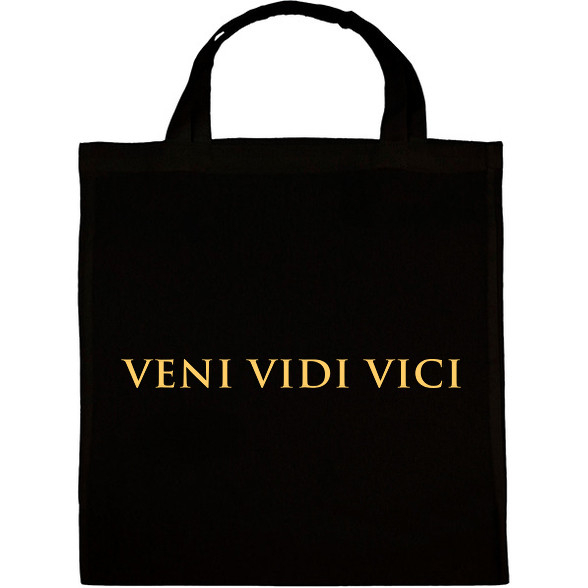 Veni Vidi Vici Gold-Vászontáska