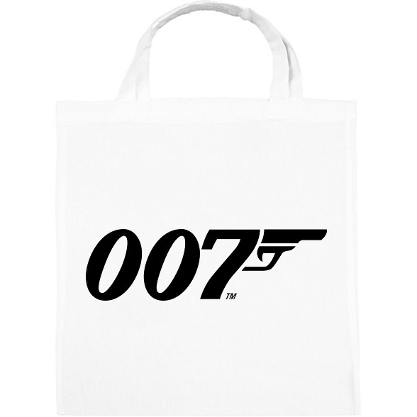 007 logo-Vászontáska