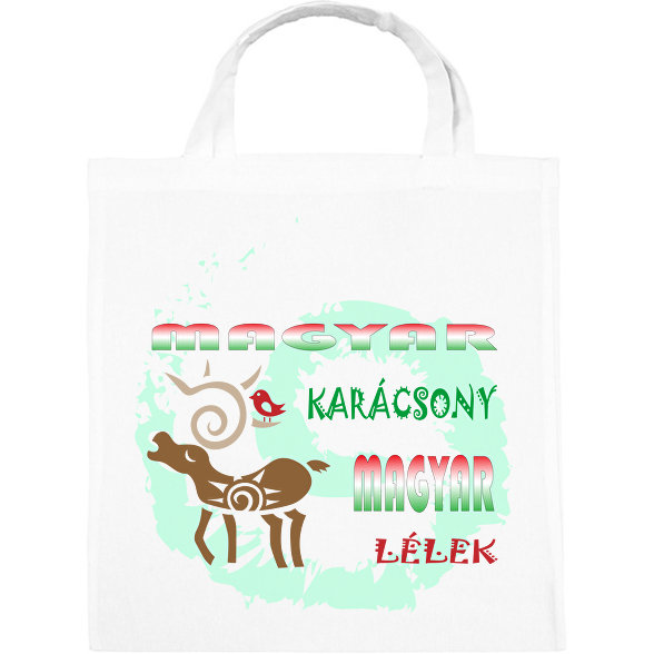 Magyar Karácsony-Vászontáska