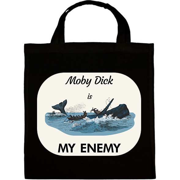 Moby Dick is my enemy-Vászontáska