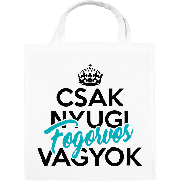 Fogorvos vagyok!-Vászontáska