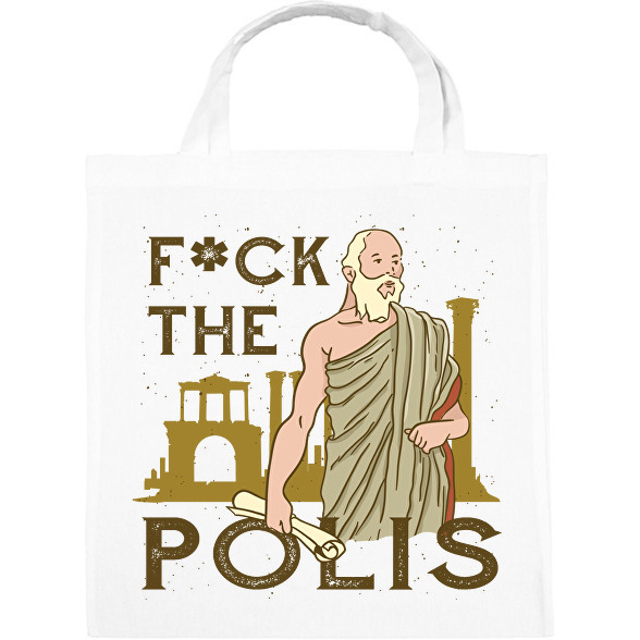 Fuck the Polis-Vászontáska