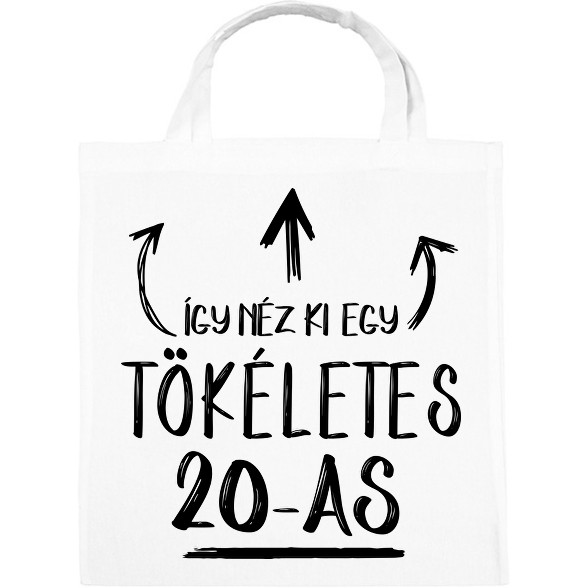 Így néz ki egy tökéletes 20-as-Vászontáska