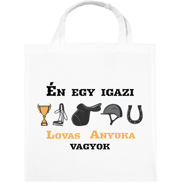 Egy igazi lovas anyuka-Vászontáska