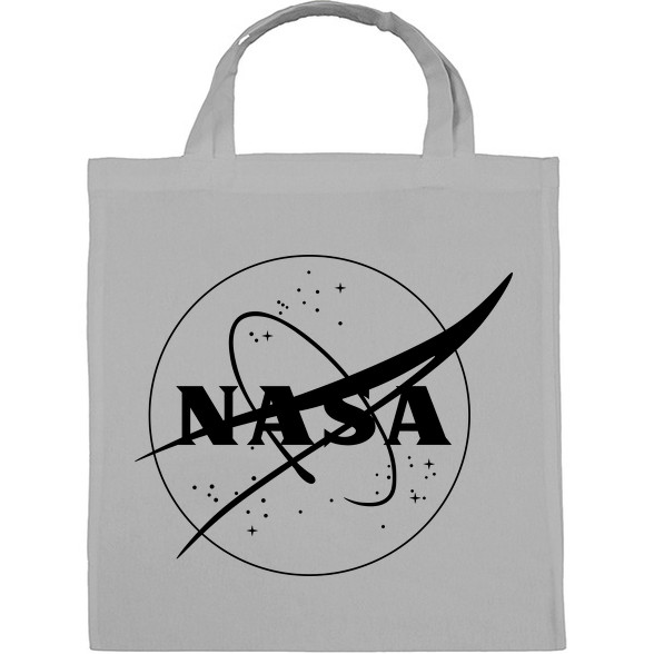 Fekete Nasa logo-Vászontáska