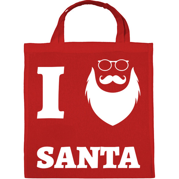 I Love Santa-Vászontáska