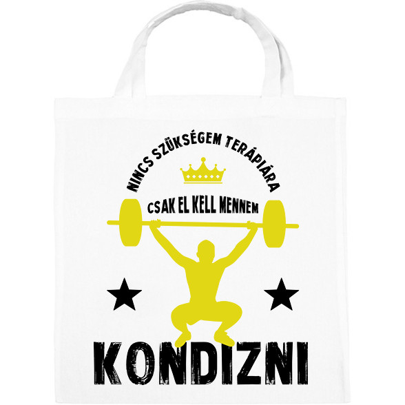 El kell mennem kondizni-Vászontáska