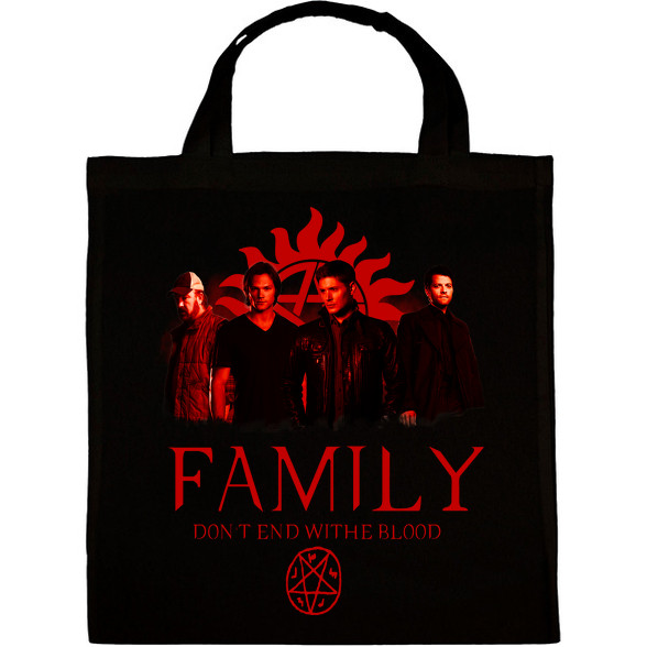 SUPERNATURAL FAMILY RED-Vászontáska