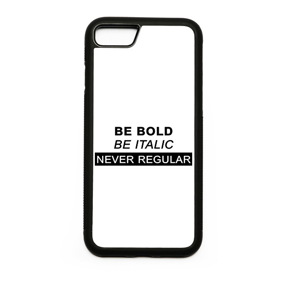 Be bold, be italic-Telefontok