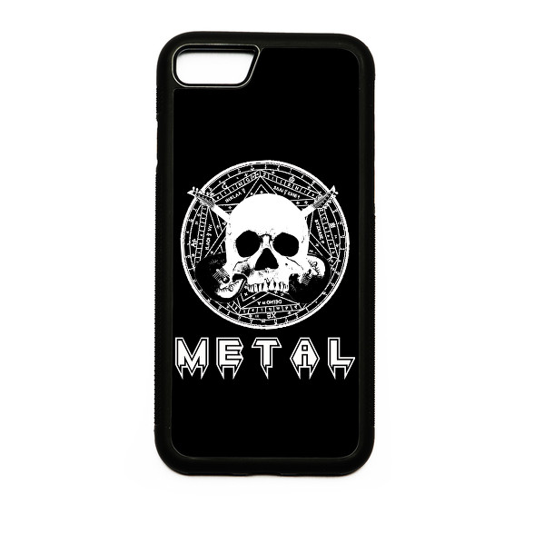 metal skull-Telefontok