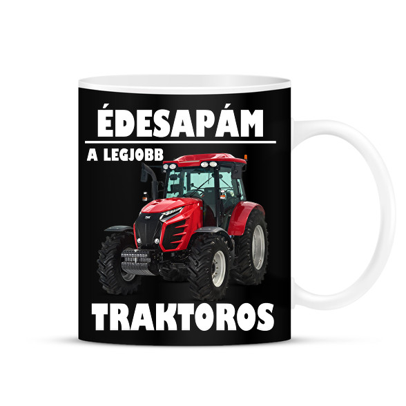 Édesapám a legjobb traktoros-Bögre