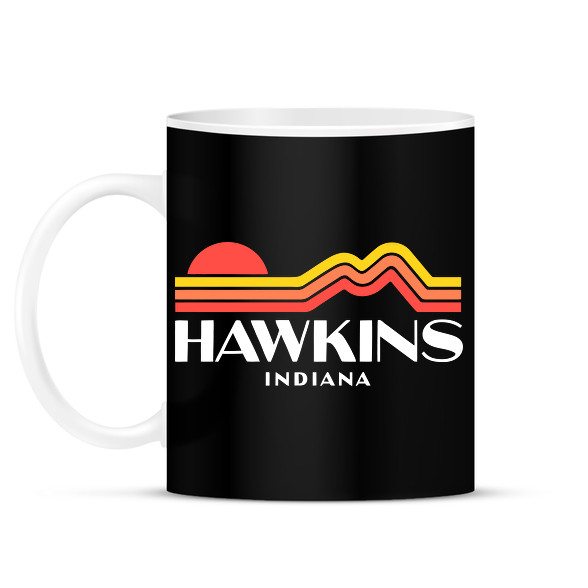 Hawkins Indiana Retro-Bögre