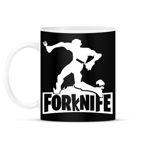 fortnite forknife fehér-Bögre