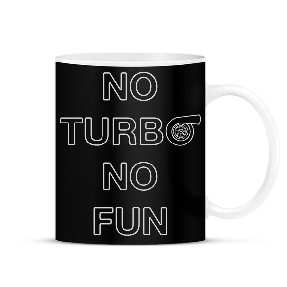 No Turbo No Fun-Bögre