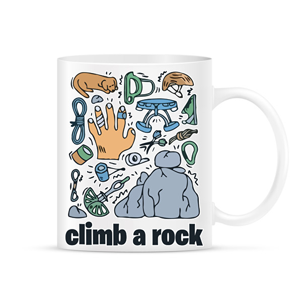 Climb a rock-Bögre