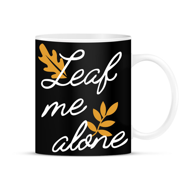 Leaf me alone-Bögre