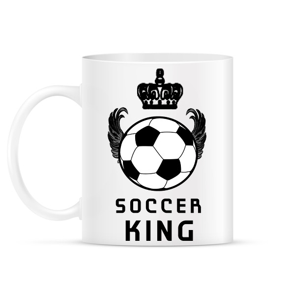 SOCCER KING-Bögre