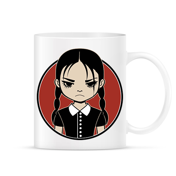 Wednesday - Addams Family -Bögre