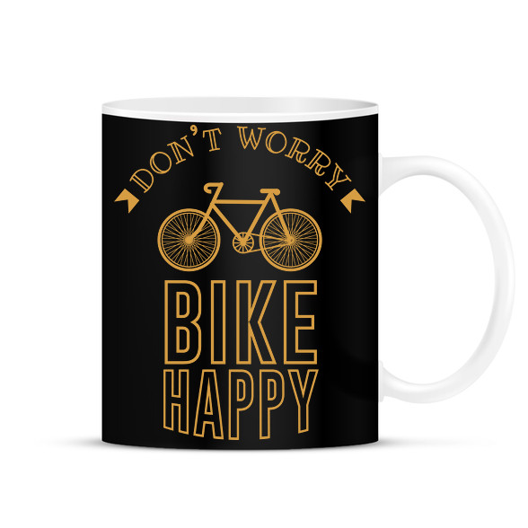 Don't worry - Bike happy-Bögre