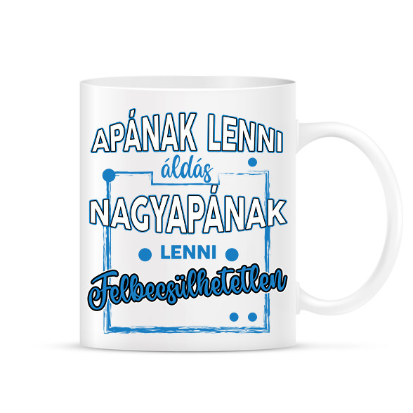 Nagyapának lenni felbecsülhetetlen-Bögre