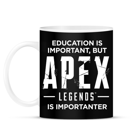 Apex Is Importanter (White)-Bögre