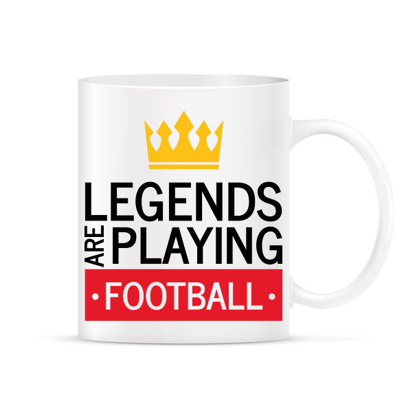 Legends are playing football-Bögre