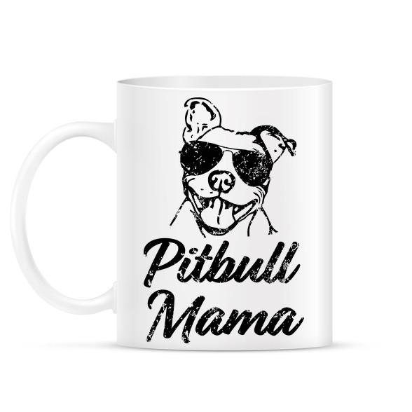 Pitbull mama-Bögre