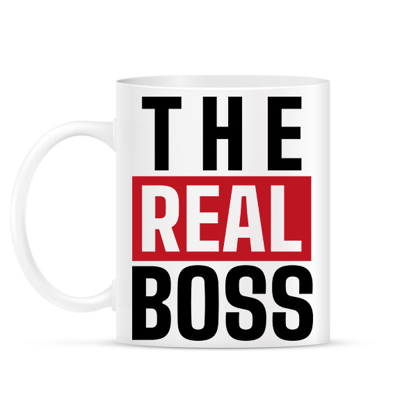 Családi - The real boss (feleség)-Bögre