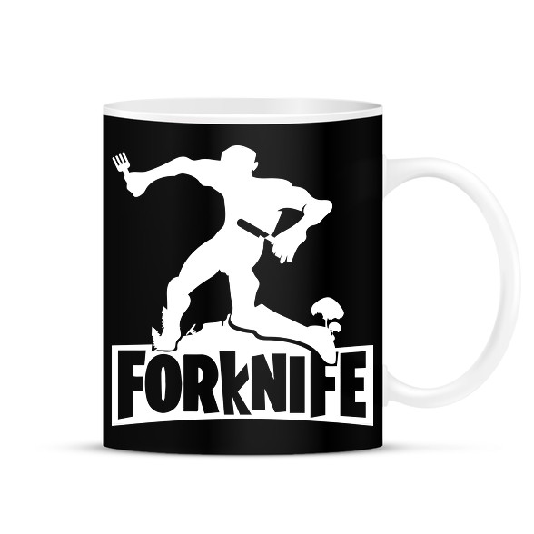 fortnite forknife fehér-Bögre