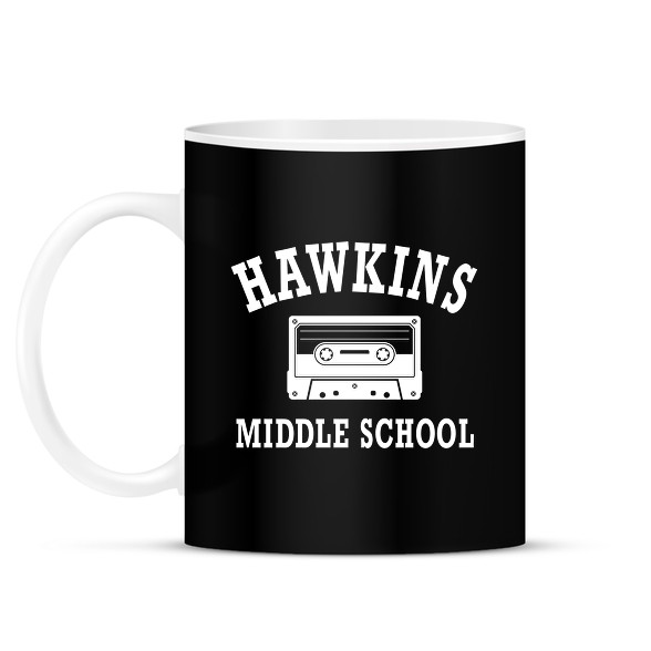 Hawkins Middle School - Fehér-Bögre