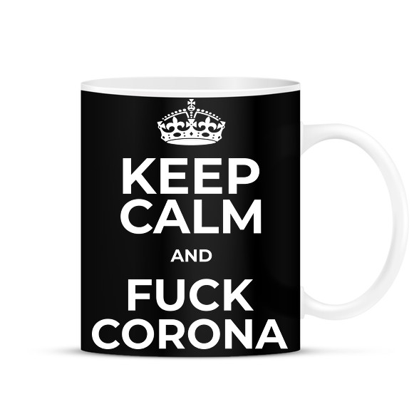 FUCK CORONA-Bögre