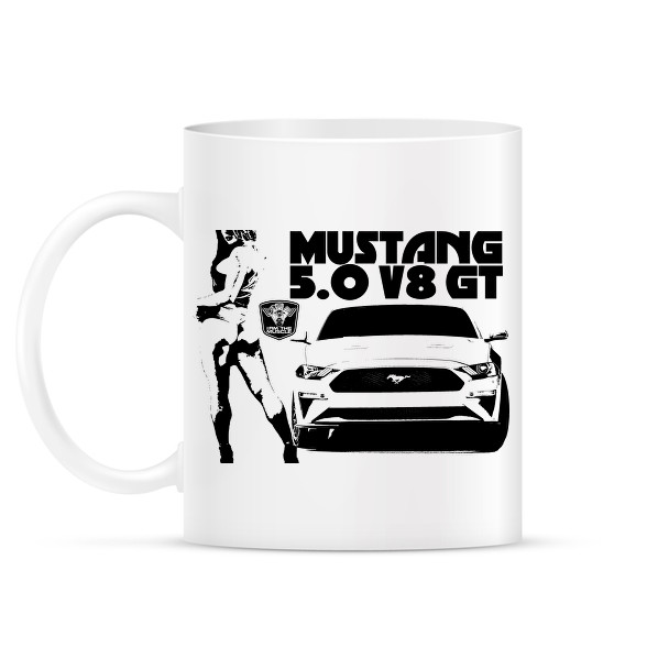 Mustang 5.0 V8 GT-Bögre