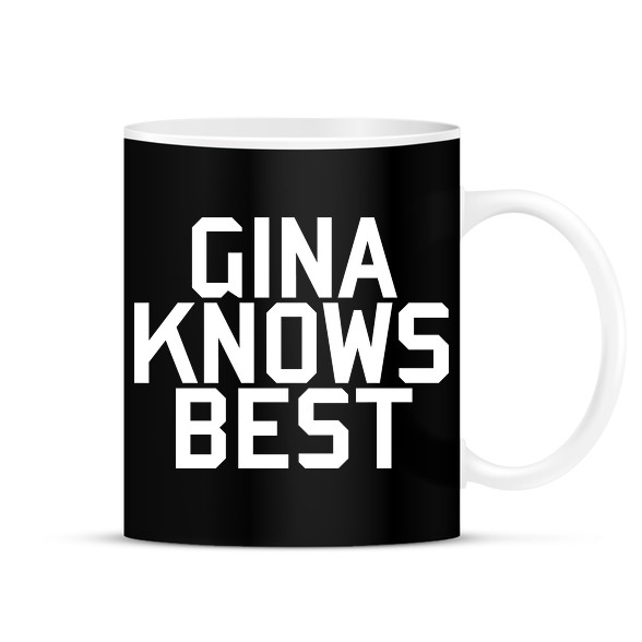 Gina knows best - Brooklyn Nine-Nine-Bögre