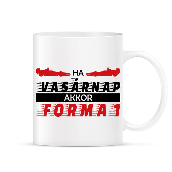 Vasárnap - Forma 1-Bögre