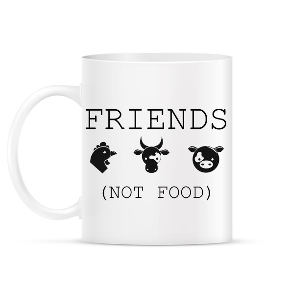 FRIENDS, NOT FOOD.-Bögre