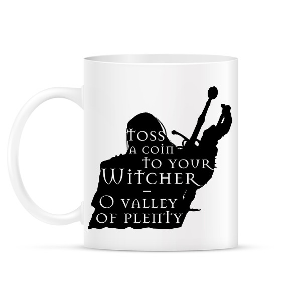 Witcher - Toss a coin...-Bögre