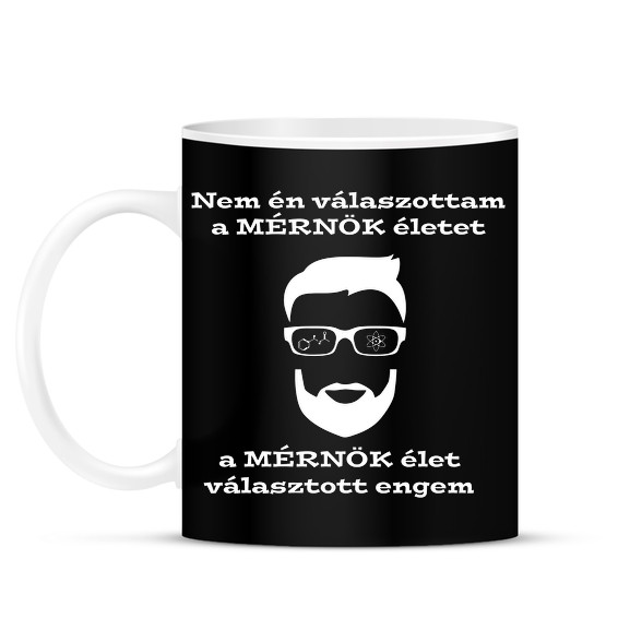 fehér mérnök választott-Bögre