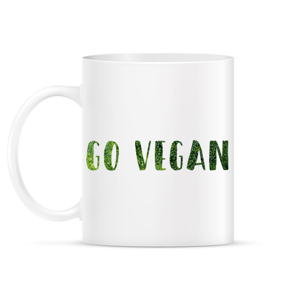 Go vegan-Bögre