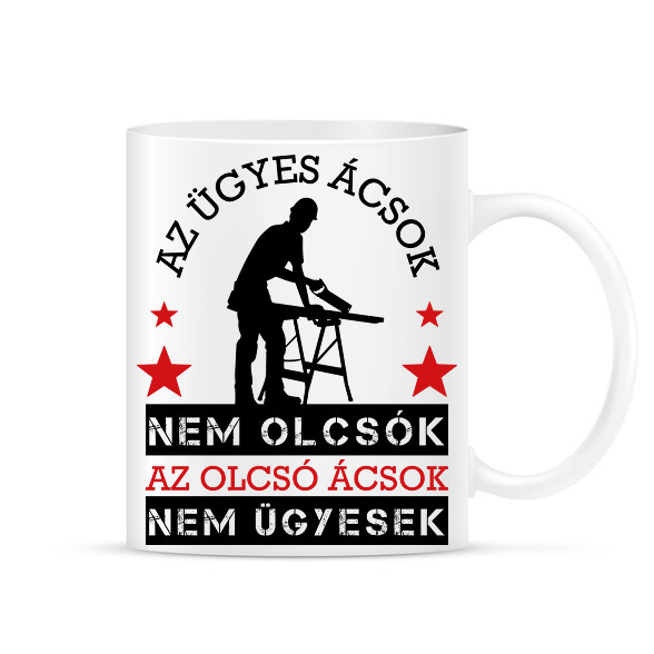 Az ügyes ácsok-Bögre