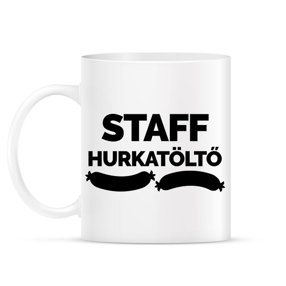 Hurkatöltő Staff-Bögre