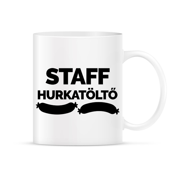 Hurkatöltő Staff-Bögre