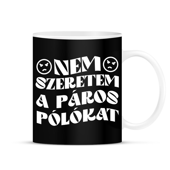 Páros póló - Nem szeretem-Bögre